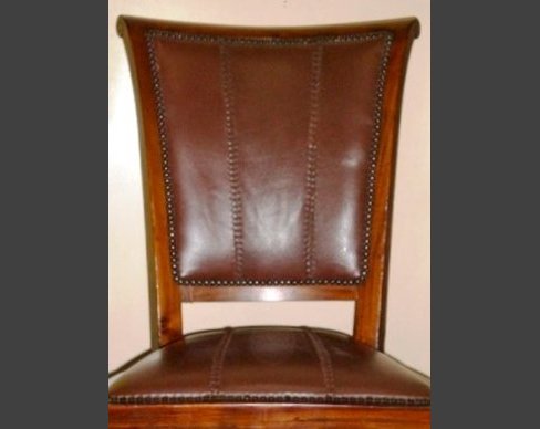 Leather upholstery and stitching is also undertaken. Leather upholstery